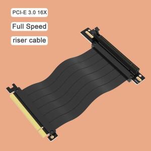 16X 익스텐더 라이저 케이블 164핀 그래픽 카드 브래킷 90도 전속도 PCI-E Pci Express PC 3.0