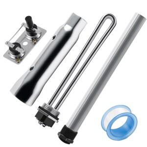 교외 온수기와 호환되는 RV 온수기 요소 키트, 9.25