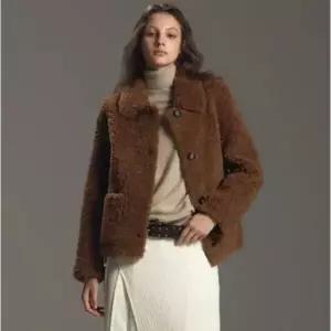 25 FW 호주산 100 컬링 양모 하프코트