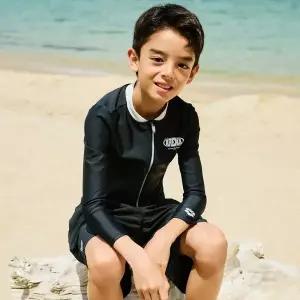 매장정품 ARENA 아레나 남아동 비치 넘버링 집업 래쉬가드 A5BB1BC06BLK 1107498