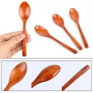 현이몰 원목 디저트 어린이 티스푼 소형 미니 숟가락 3p 세트 나무티스푼 원목숟가락 원목티스푼 수저
