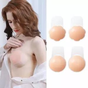 [OPK] 실리콘 볼륨업 접착 누드브라 니플패치 유두패치