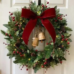 카페 벽장식 벽트리 레드 문장식 리스 크리 실버 골드