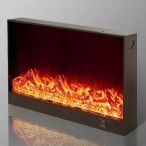 불멍 난로 장식 카페 펜션 모닥불 거실 무드등 조명 감성 장식장 벽난로