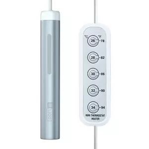 봉히터 온수히터 물데우기 25/50/75W 수족관 수중 히터 디지털 디스플레이 거북이 히팅 로드 26-34 C형 흡