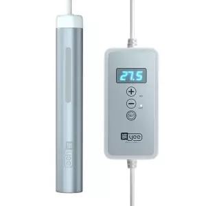 봉히터 온수히터 물데우기 25/50/75W 수족관 방수 히터 디지털 디스플레이 조정 가능 거북이 가열 막대 흡