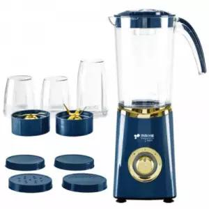 키친아트 멀티 블랜더 소형 믹서기 KM-512 특수 티타늄칼날2 컵4개 필터커버