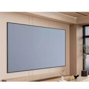 액자형 액자 빔스크린 액자형스크린 벽걸이 광학 대형 야외 프로젝터 블랙 백색 스크린 화면 와이드