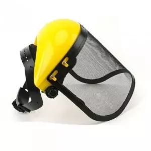 [셀러에이드]예초기 작업용 헬멧 안면 마스크 심플 디자인 대형