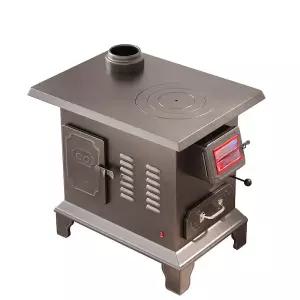 펠릿 난로 이동식 무연통 불멍 소형