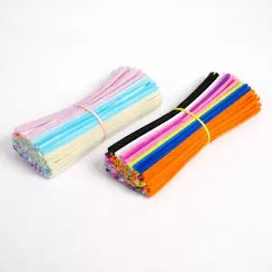 공예품 모루 인형 만들기 DIY 철사 재료 100개입 6mm 키링 소품 꾸미기 세트