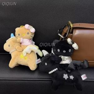 귀여운 유니콘 천사 헬로키티 키링 페가수스 가방 장식 키체인 키홀더