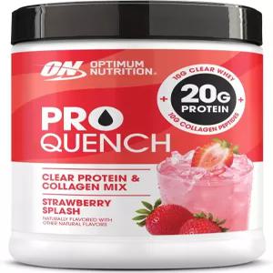 최적의 영양 프로 ?치 10g 투명 단백질 콜라겐 펩타이드 및 전해질 분말 음료 믹스 딸기 20인분