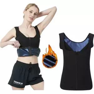 여성용 여름 땀복 지퍼 조깅 나시 빅 피트 빅사이즈 웨어 깅웨어 헬스 운동복 복조