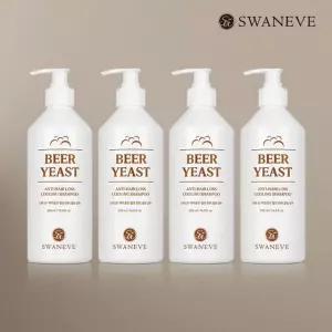 스와니브 맥주효모 탈모 완화 쿨링 샴푸 500mlX4