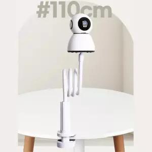 가정용 각도조절 자바라 cctv 홈캠 거치대 헤이홈 브라켓 글루캠 호환