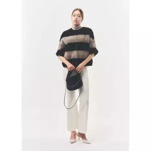 [롯데백화점]진도모피 컬러 블록 밍크 자켓 (JFJP53)