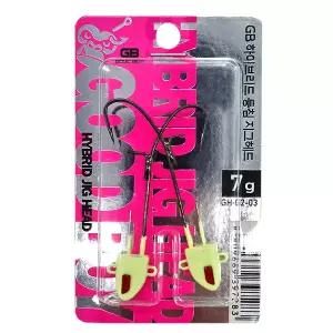 지비코리아 GB 하이브리드 등침 생미끼 지그헤드 7g GH-02-03 갈치 풀치 낚시