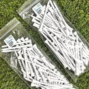 높이 조절 눈금티 조절티 롱티 50개입 2팩 골프 선물 용품 턴트