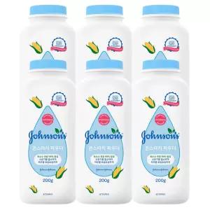 콘스타치파우더 존슨즈파우더 존슨앤존슨 200g 6개