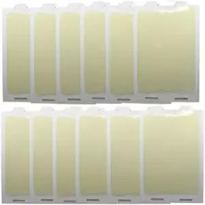 블루 터치 12 트랩(6팩) 끈적끈적한 마우스 트랩 보드 전문가용 곤충 무독성 땅콩버터 향