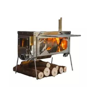 화목 난로 펠릿 스토브 캠핑 기본 경량 미니 장작