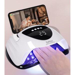 젤굽는기계 젤램프 LED 핑크 아트 탁상용 140w lamp 48w 가용 감지