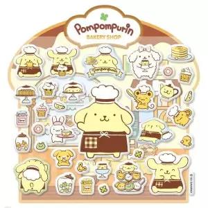 [셀러에이드]폼폼푸린 베이커리 카페 미니 말랑 스티커