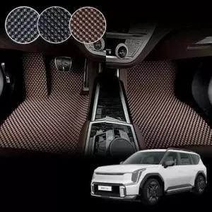 [CAR] EV9 전용 3D 엠보싱 차세대 고무매트 운전석+조수석 세트