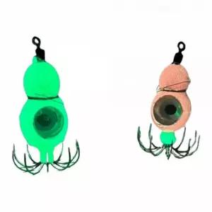 점등형 낚시 야광 애자 바늘 물반응 케미 라이트 훅 siw7+1QKn