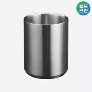 월드크린 스텐 304 이중 멀티 컵 200ML 민무늬 음료수 물 커피 잔 가정 사무실