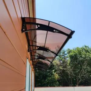 캐노픽스 1000 X 1100 어닝 고정차양 브라켓시공 앙카