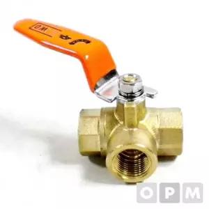 동파방지 볼밸브 40A 내구성 높은 삼방 배관 밸브 40mm