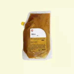 파닭 겨자 소스 대용량 업소용 치킨 양념 사과식초 함유 새콤달콤 2kg 냉장