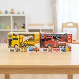 꼬마버스타요 리틀 자동차 장난감 캐릭터 역할놀이 미니카 모형 믹서트럭 레미콘 견인차 소방차