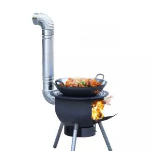 아궁이 가마솥화덕 무쇠가마솥 솥걸이 화로대 난로 업소용 시골 불가마 일체형