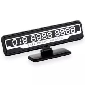 [제이커머스]큐브온 안심 주차번호 알림판 JI-722 자동차용품 주차알림 번호알림