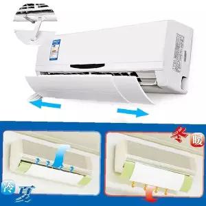 벽부착 냉방기 바람 방향 조절판 풍량 분산 가이드 실내 공기 순환 개선 냉방