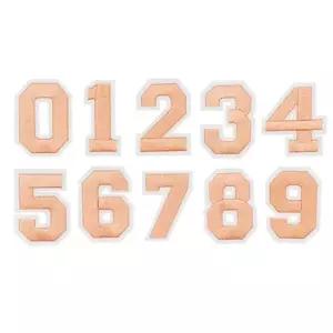 옷패치 와펜 열부착 숫자 가방 모자 패치 붙이는 코랄 열접착패치 의류리폼 옷리폼