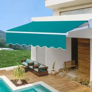 DAMON 접이식 전동식 어닝 캐노피 차양막 리모컨 옥스퍼드