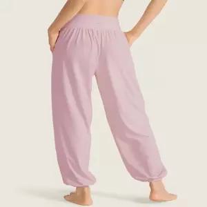 [이지커머스]여성 소프트 시원 조거하렘팬츠 와이드 필라테스 요가 조거팬츠 요가조거팬츠 요가하렘팬츠 하