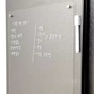 [셀러에이드]대형 메모 보드판 자석 타입 화이트보드 칠판 제공 보관