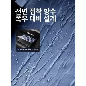 최강 신형 낚시 방수 우산 360도 2025 용품 강풍 저항 야외 텐트 기계팔 지팡이