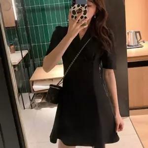 단정한 원피스 클래식원피스 미니 여름 랩 오피스룩 클래식 미니원피스 2컬러