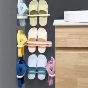 접이식 현관 욕실 실내화 슬리퍼 걸이 행거 거치대 진열장 정리 신발