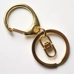 3p 2set 골드키링고리 가방 백참 키링 diy 재료 장식 미술 리폼