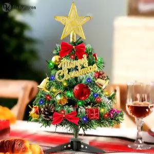 [퍼니메이커]30cm 크리스마스 미니트리 크리스마스조명 크리스마스트리장식 크리스마스오너먼트 크리스마스