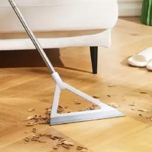 (색상 화이트)욕실 물제거 실리콘 빗자루 스크래퍼 다용도 바닥 유리창 청소 용품 화장실 미용실 카페트