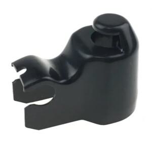 후면 와이퍼 암 로커 커버 캡, 트랜스포터 T4 1991 2003 701837341 와셔 제트 깍지 너트 블랙, 1 개