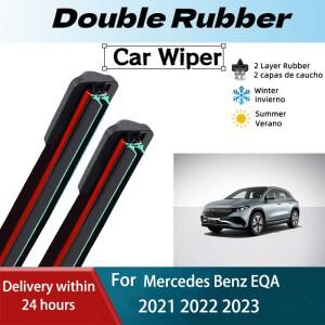 메르세데스 벤츠 EQA 2021 H243 전면 후면 와이퍼 블레이드 윈드스크린 액세서리 EQA250 250 300 350